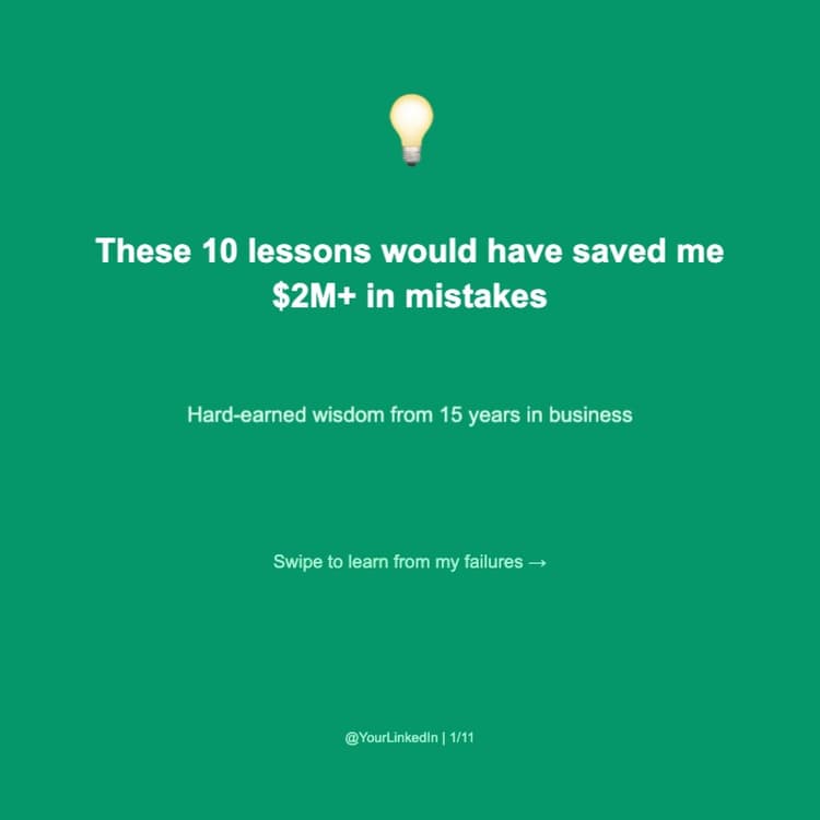 10 Business Lessons I Wish I Knew at 25 💡