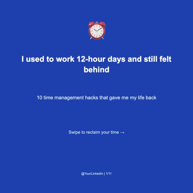 10 Time Management Hacks That Actually Work ⏰
