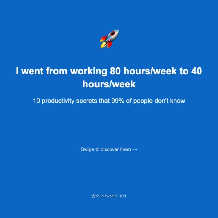 10 Productivity Secrets That Changed My Life 🚀