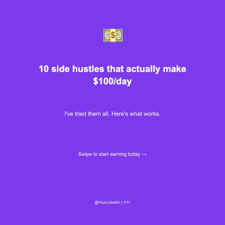 10 Side Hustles That Make $100/Day 💵