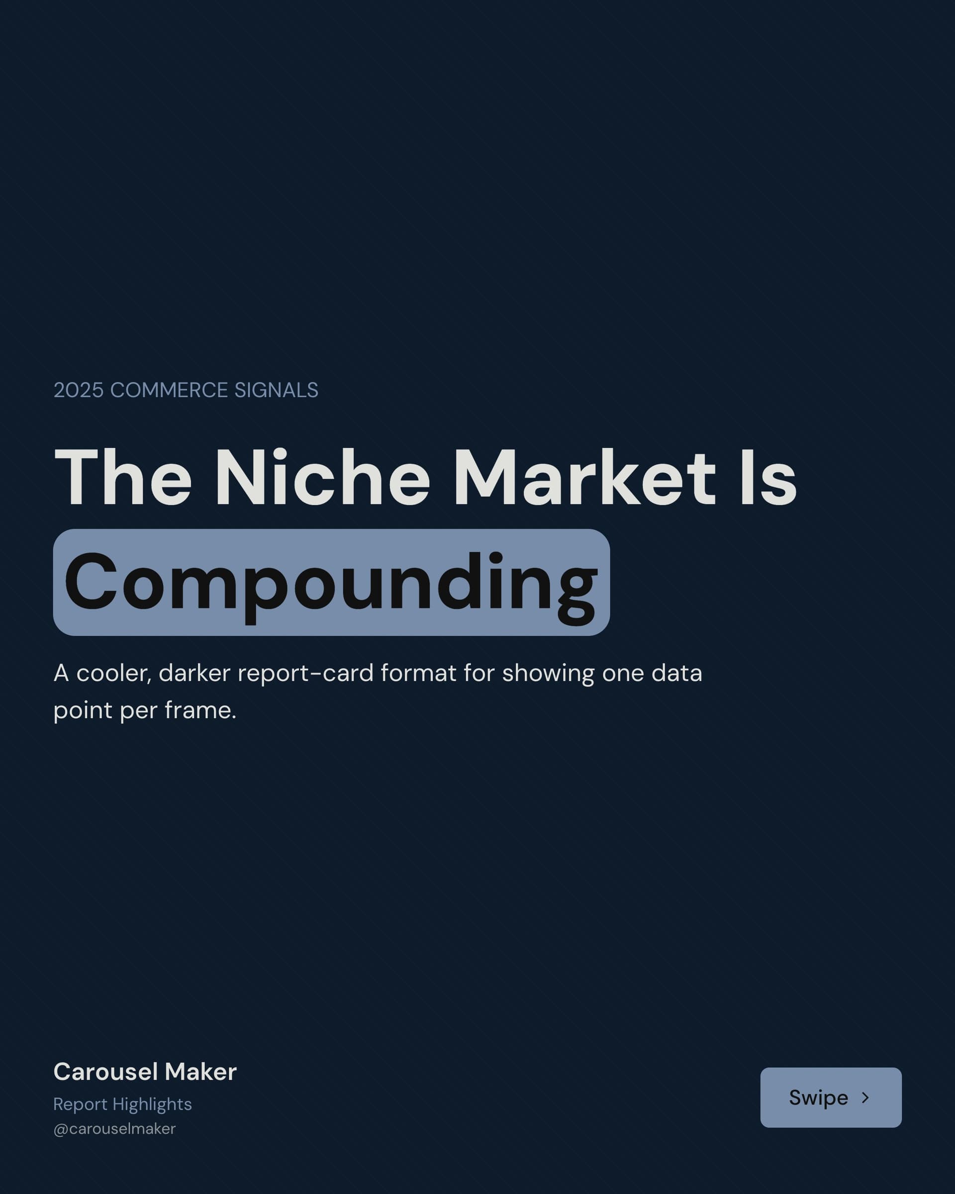 Market Data Report